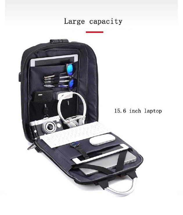 Anti Theft Laptop Bag